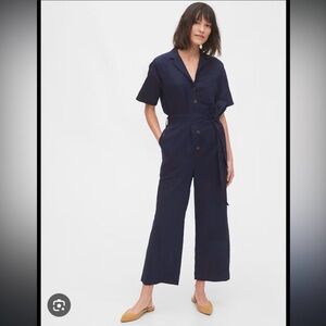 GAP Navy Jumpsuit